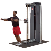 Dual Cable Column-Machine, FREESTANDING WITH STACK